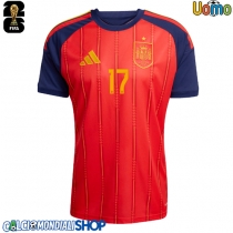 Maglie da calcio Spagna Nico Williams #17 Prima Maglia Mondiali 2026  Manica Corta